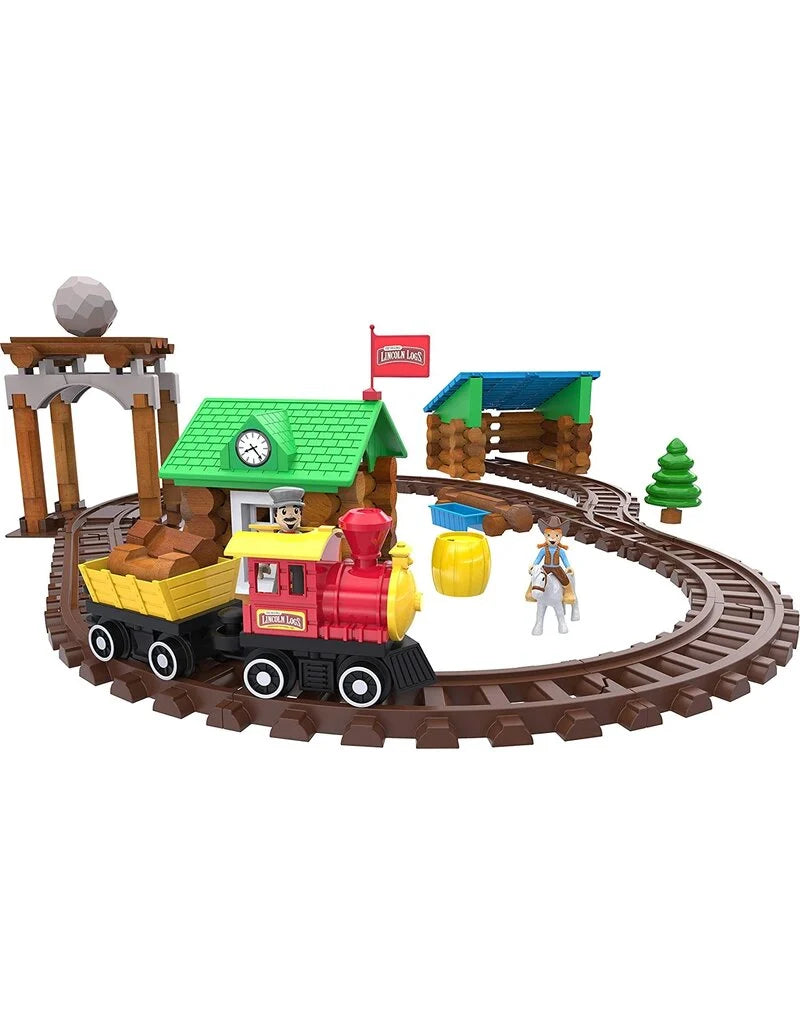 Log Building Train Set 101 Pieces