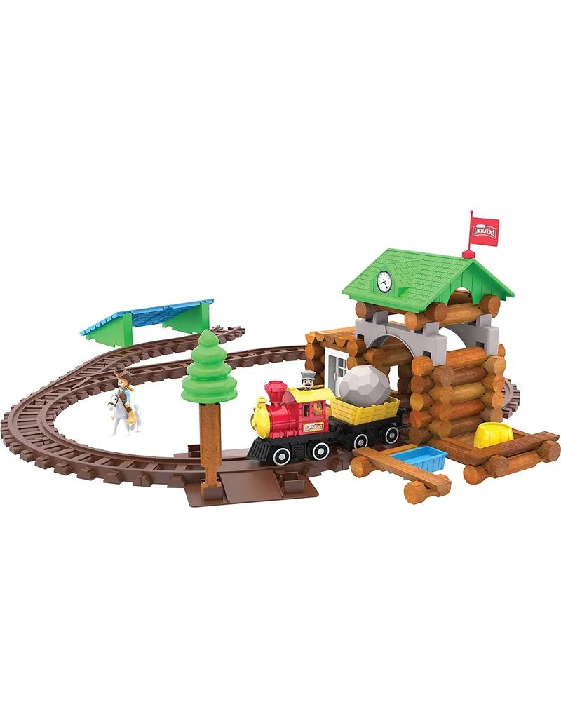 Log Building Train Set 101 Pieces