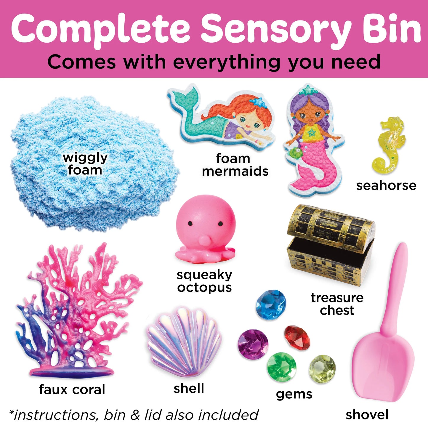 Mermaid Lagoon Sensory Bin