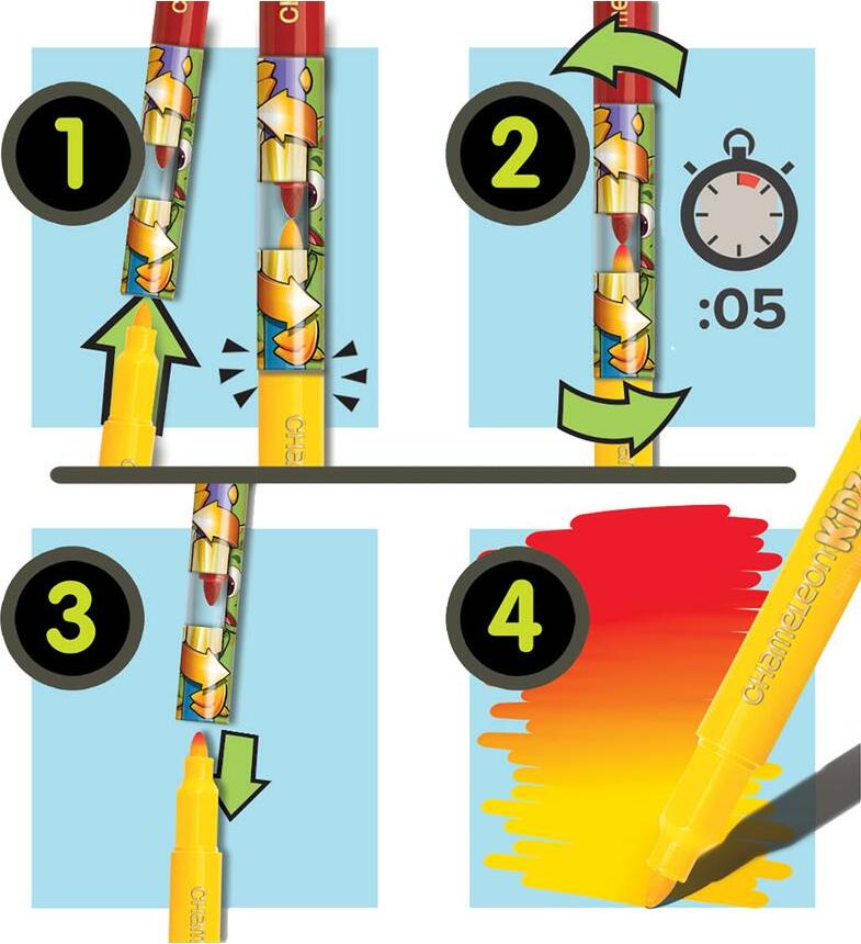 The Original Blendy Pens 24 Marker Kit