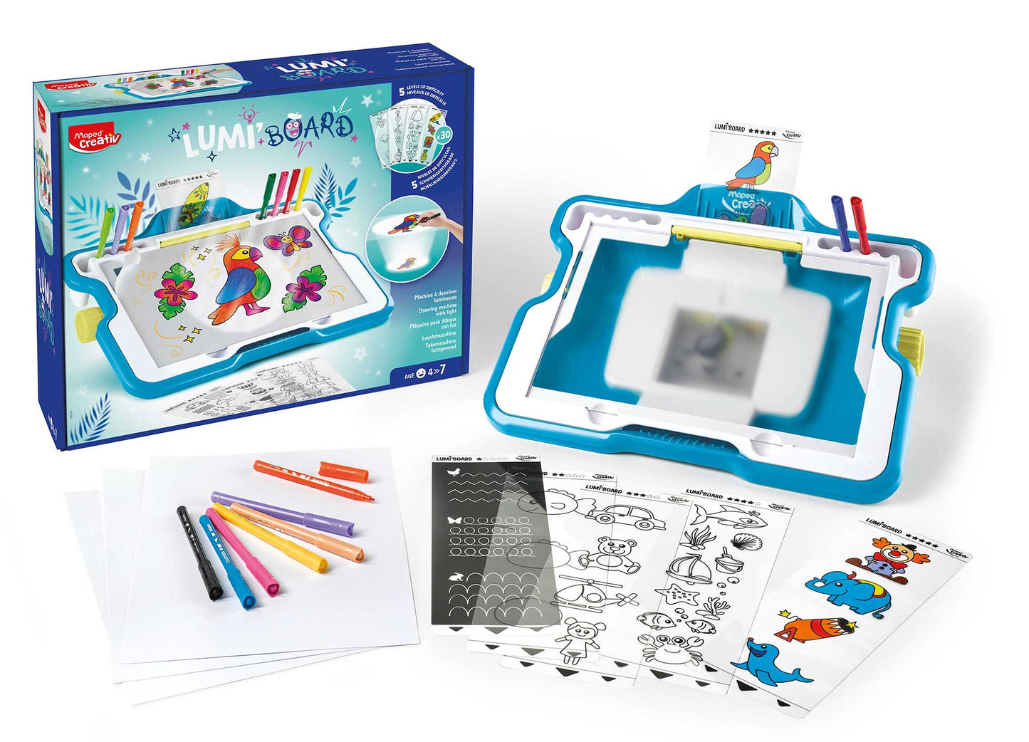 Lumi Board Portable Drawing Station