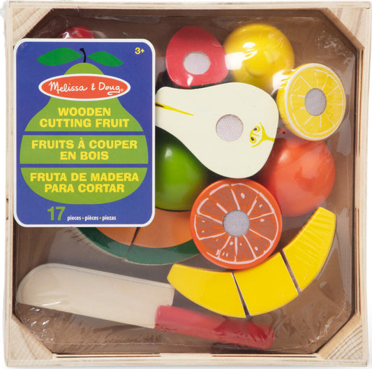 Wooden Cutting Fruit Play Food