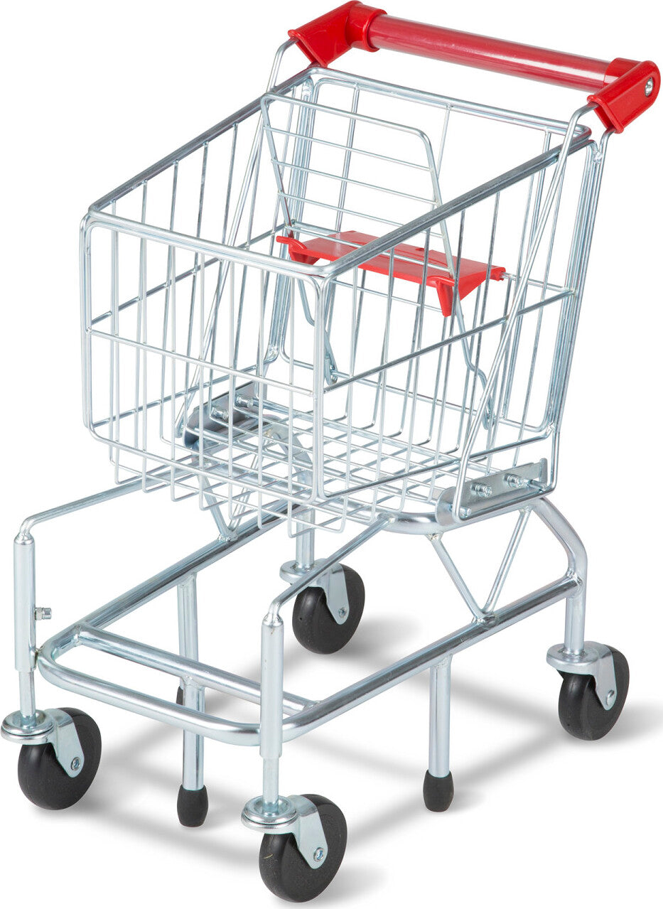 Shopping Cart Toy - Metal Grocery Wagon