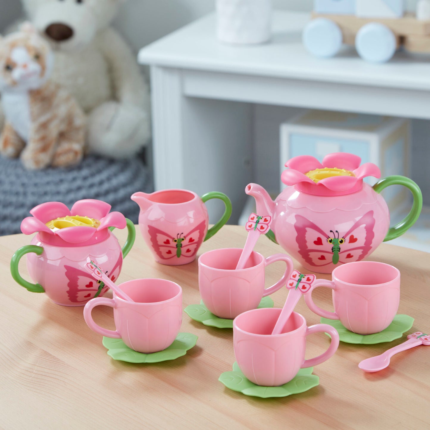 Bella Butterfly Pretend Play Tea Set