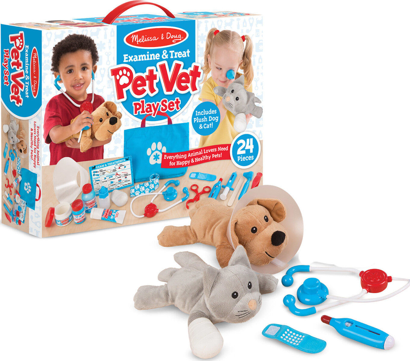 Examine & Treat Pet Vet Play Set