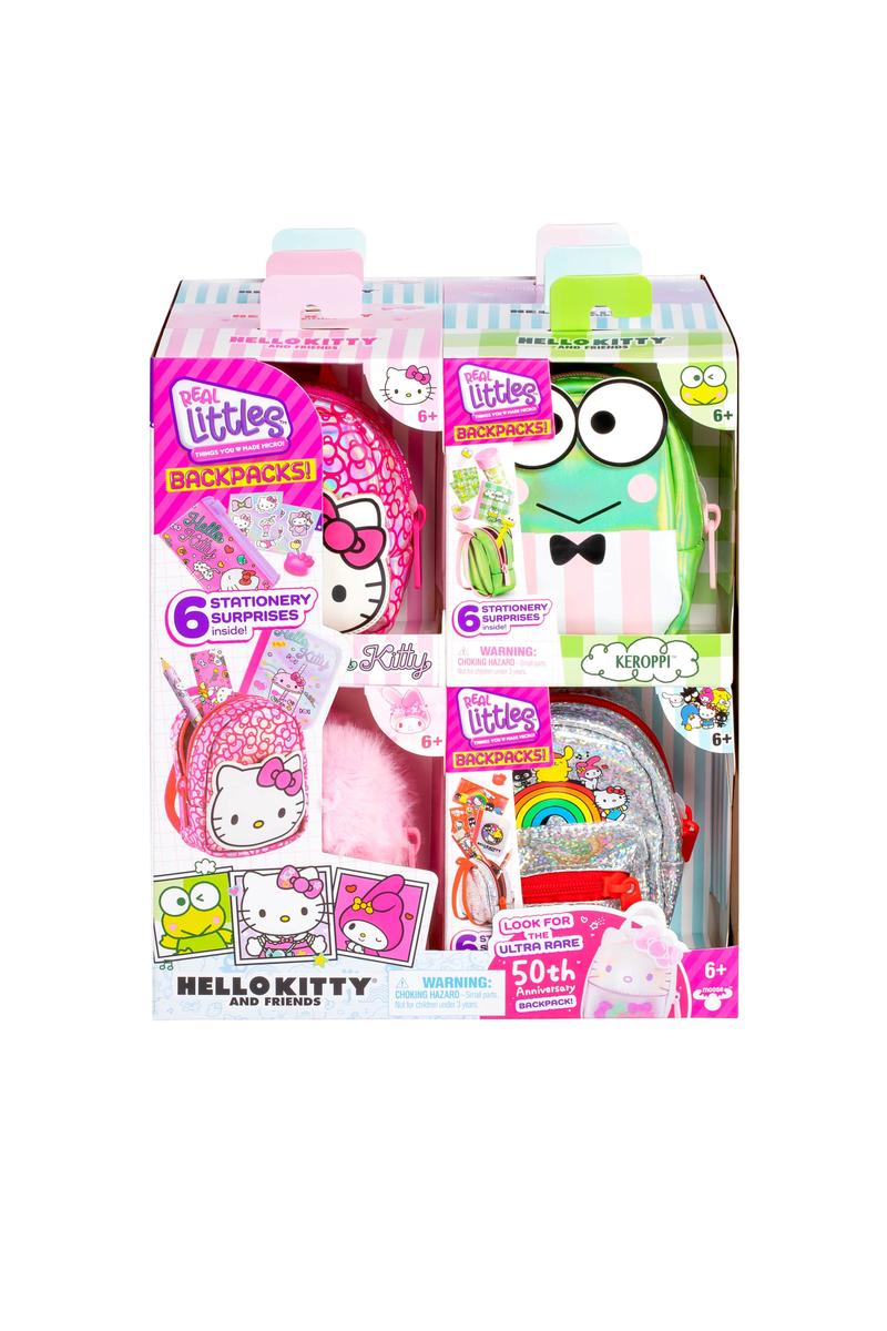 Real Littles Backpack! Hello Kitty & Friends