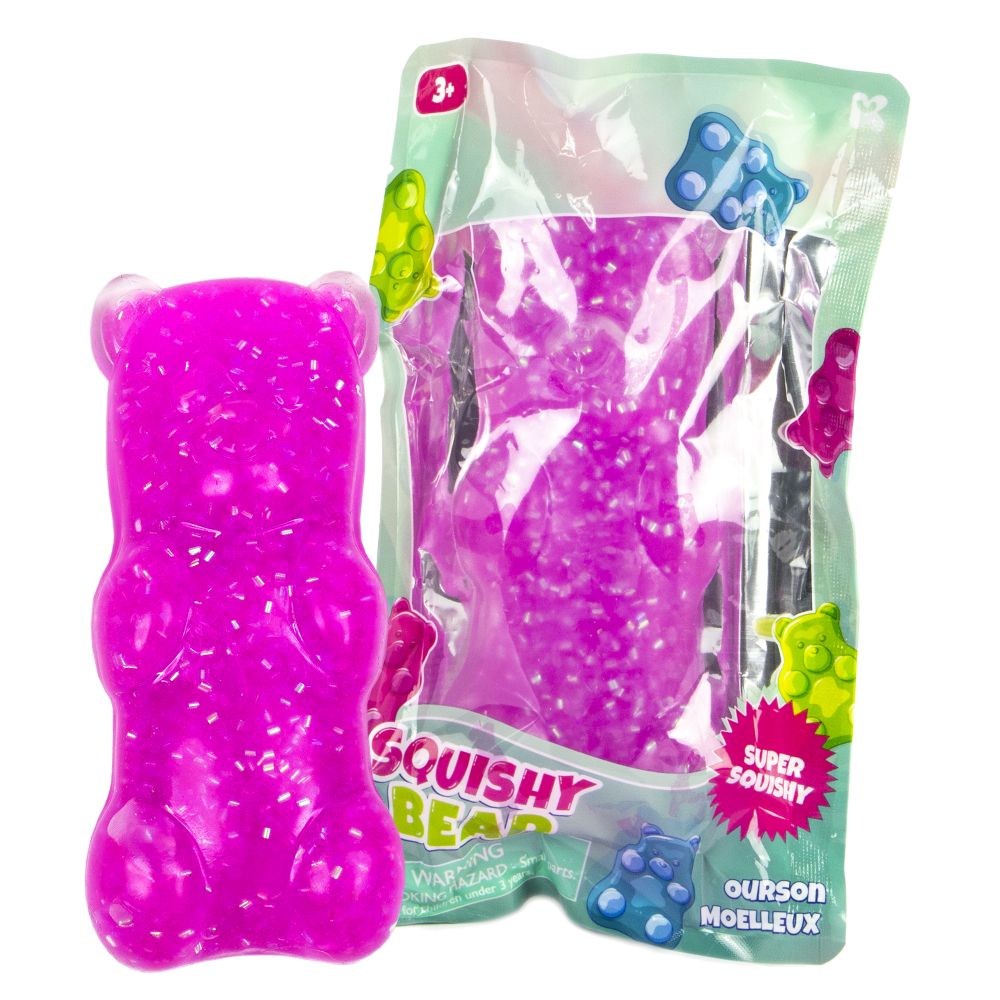Neon Bear Squishy