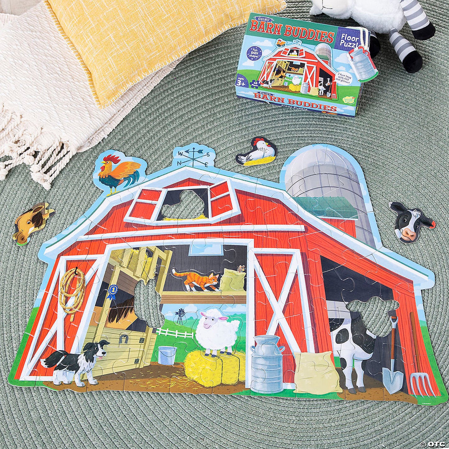 Shiny Barn Buddies Floor Puzzle