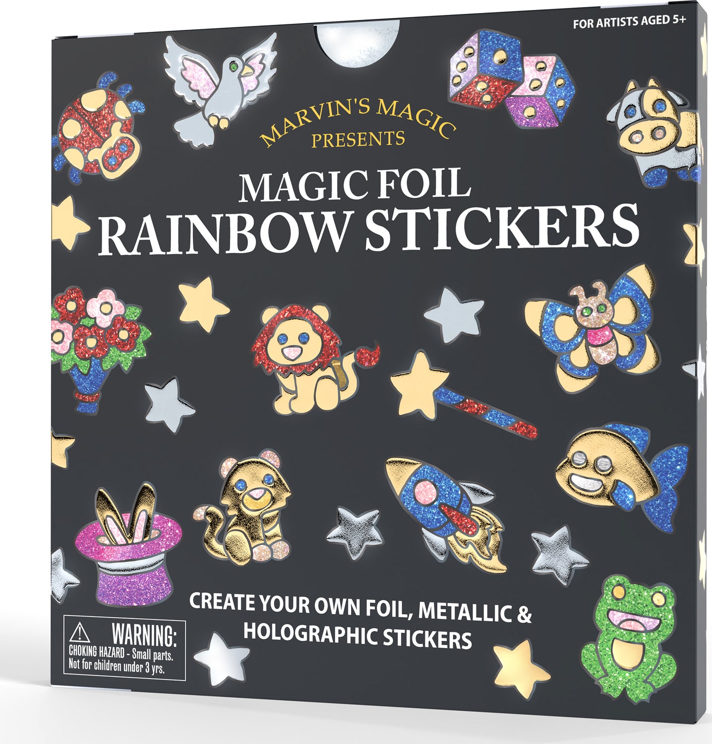 Marvin's Magic Rainbow Foil Stickers