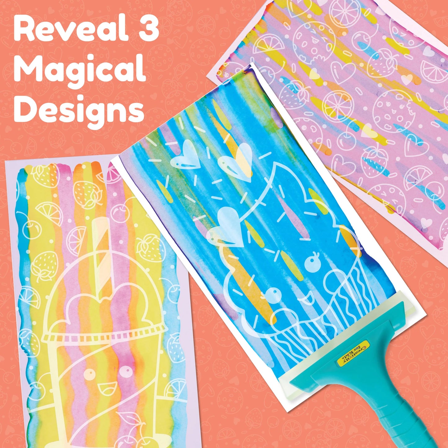 Squeegeez Magic Reveal Art Kawaii