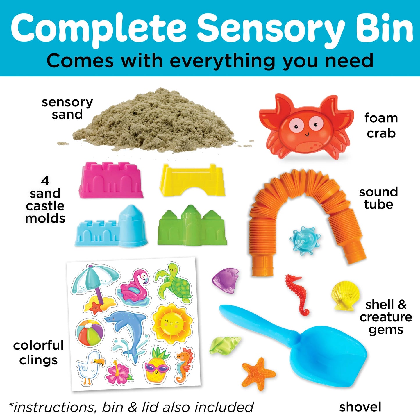 Beach Sensory Bin