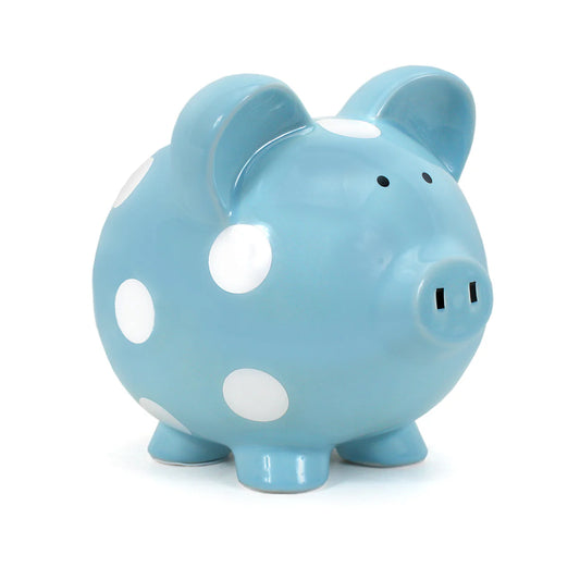 Blue Piggy Bank