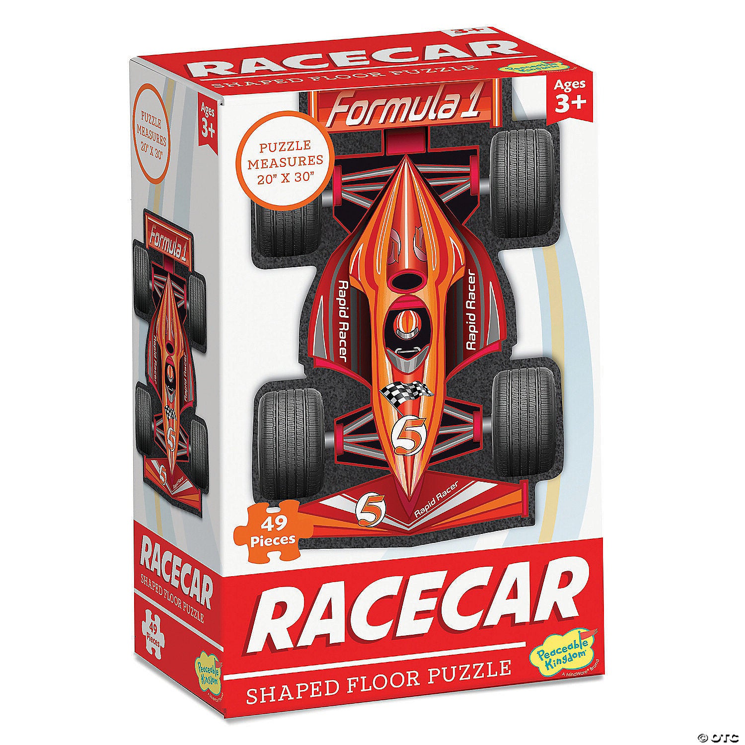 Race Car Shaped Puzzle – Olde Tyme Commissary