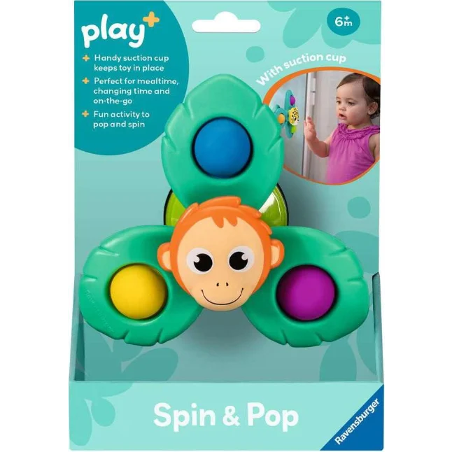Play+ Spin & Pop Monkey