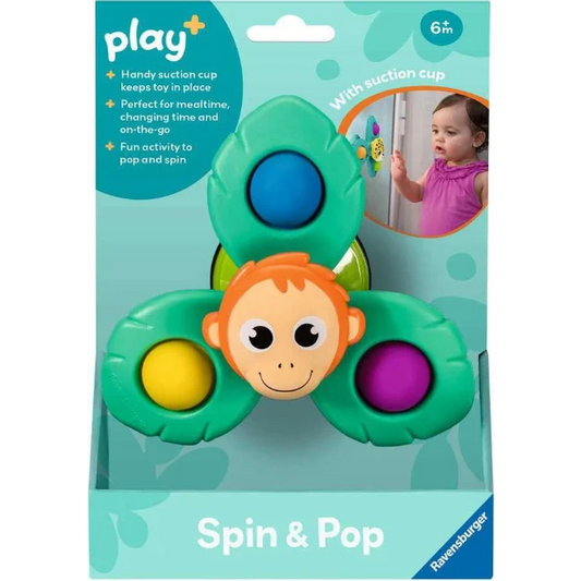 Play+ Spin & Pop Monkey