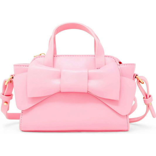 Pink Big Bow Baguette Handbag