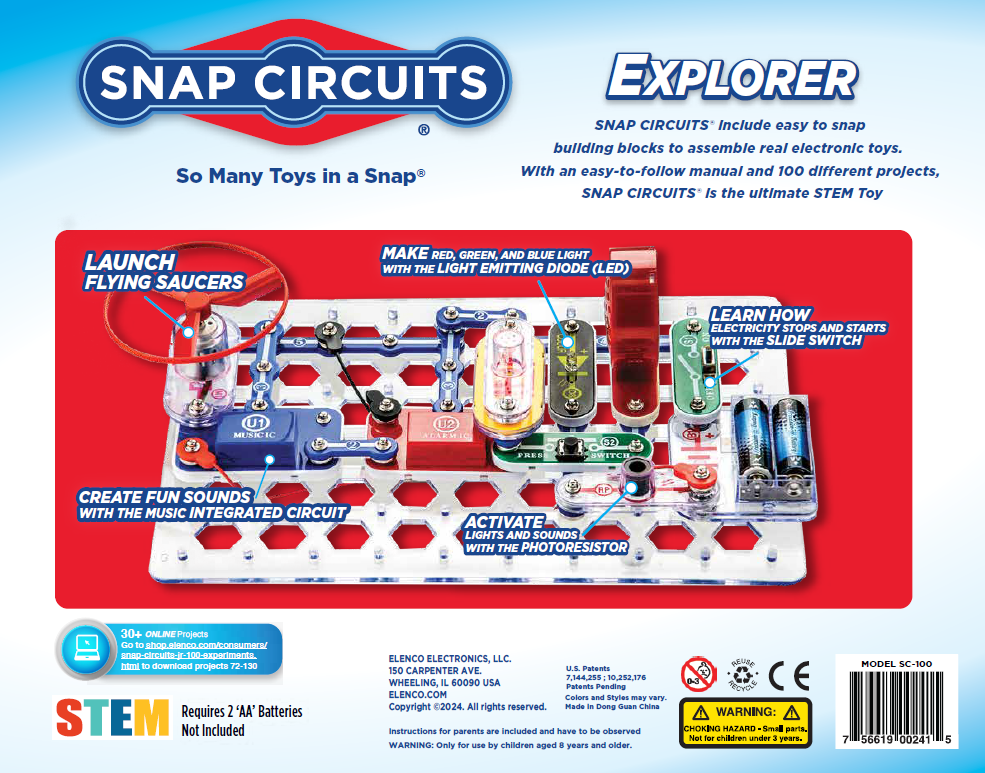 Snap Circuits 100 in 1