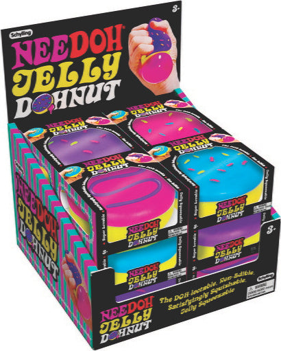 Jelly Dohnut NeeDoh (assorted styles)