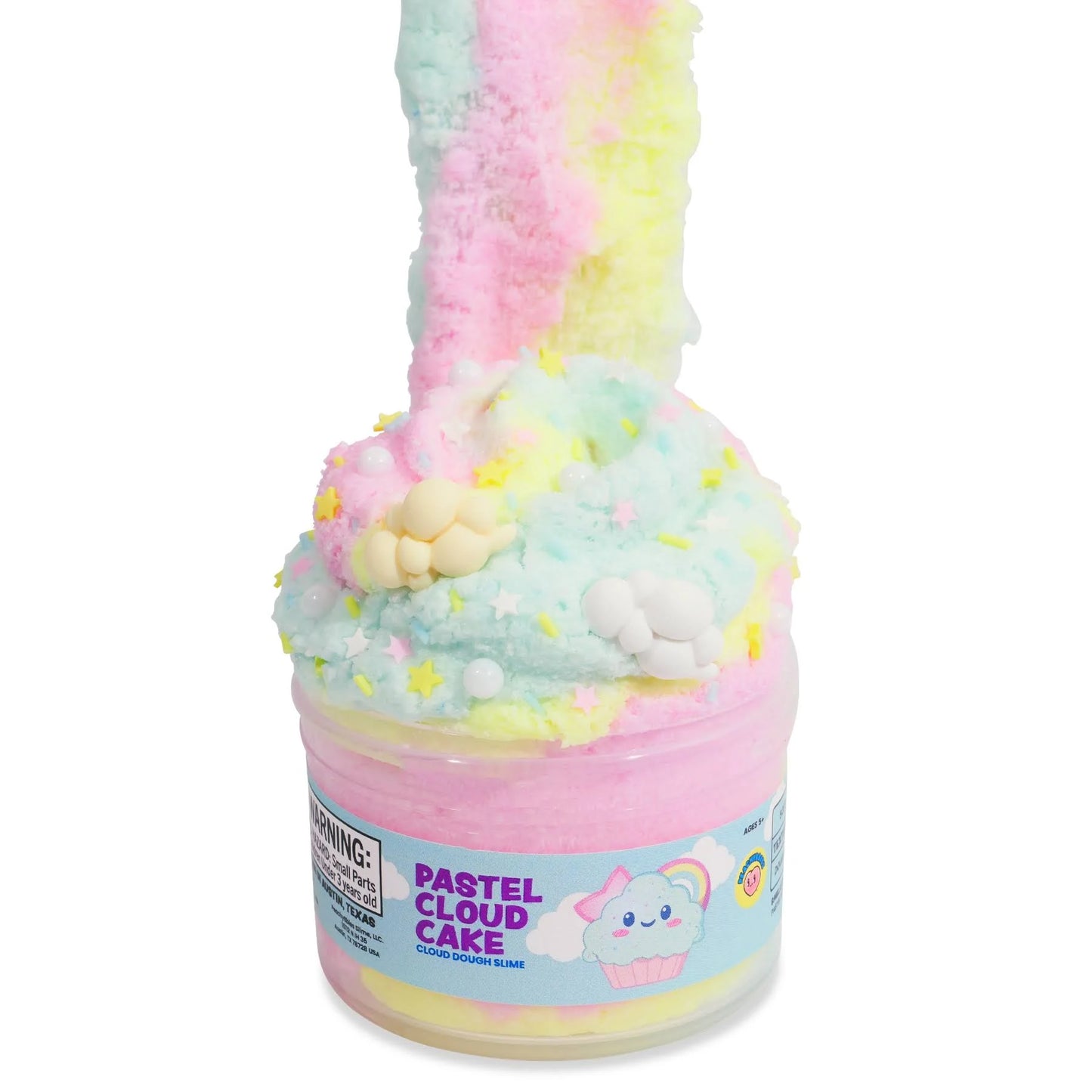 Peachybbies Pastel Cloud Cake Slime