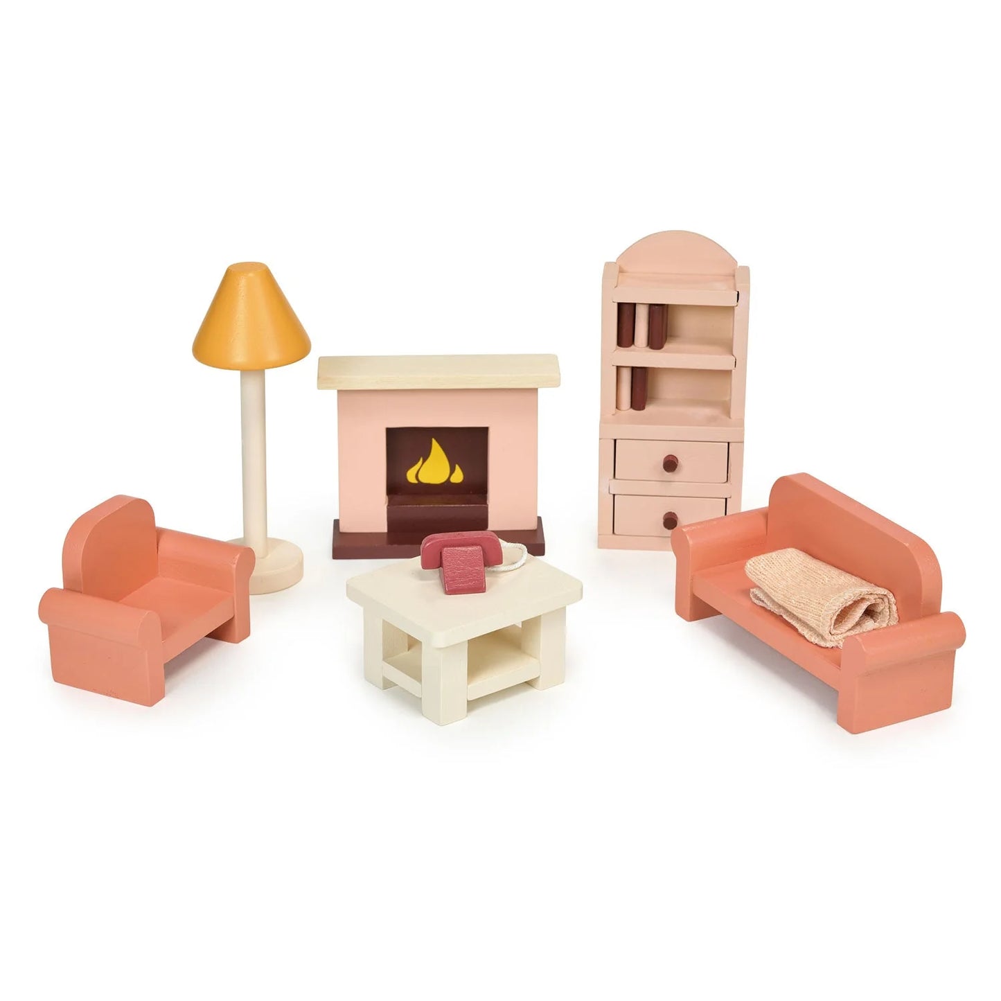 Sitting Room Dollhouse Furniture Set