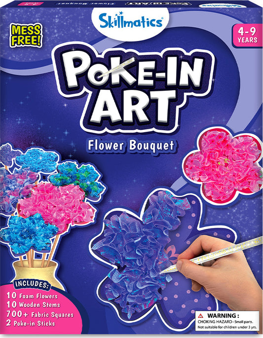 Poke in Art Flower Bouquet