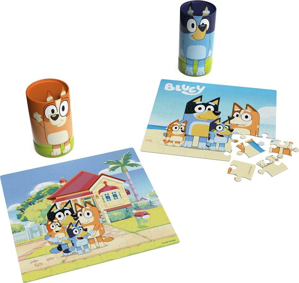 Bluey - 36 Piece Jigsaw Puzzle Two Pack