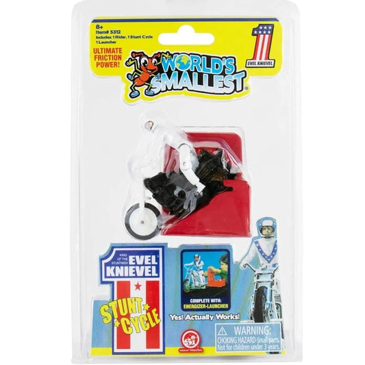 World's Smallest Evel Knievel Stunt Cycle