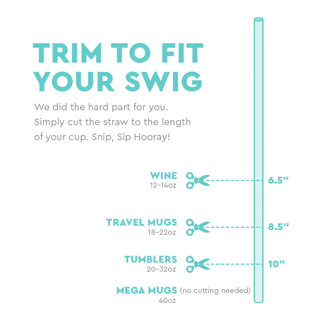 Swig Scrub Life Straw Set