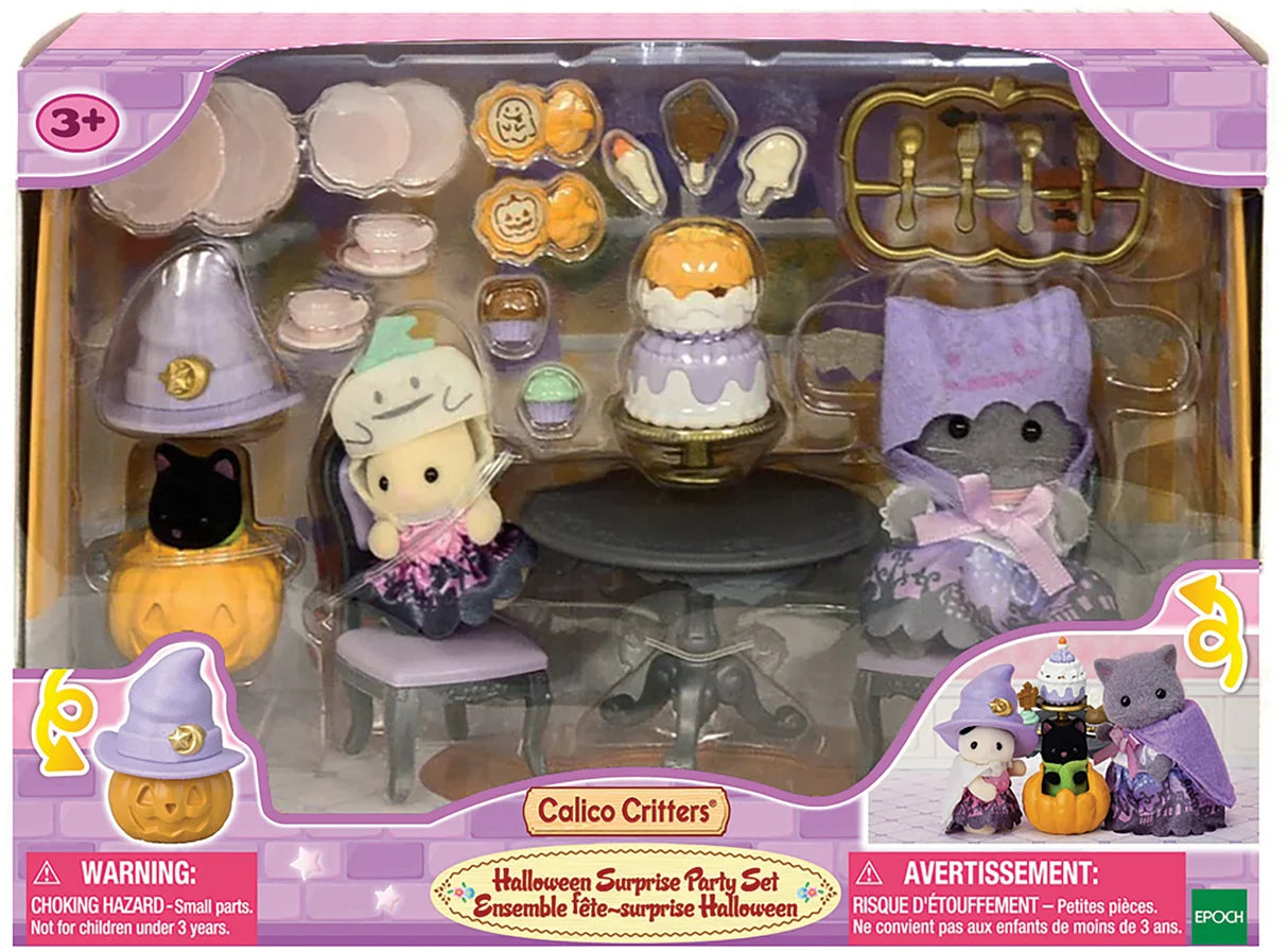 Calico Critters Halloween Surprise Party