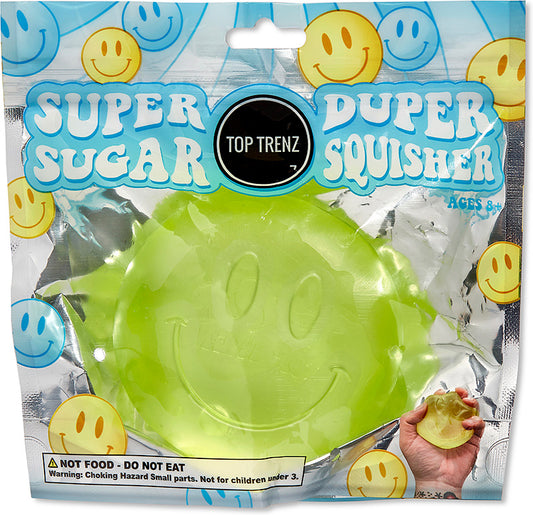 Super Duper Sugar Squisher Happy Face