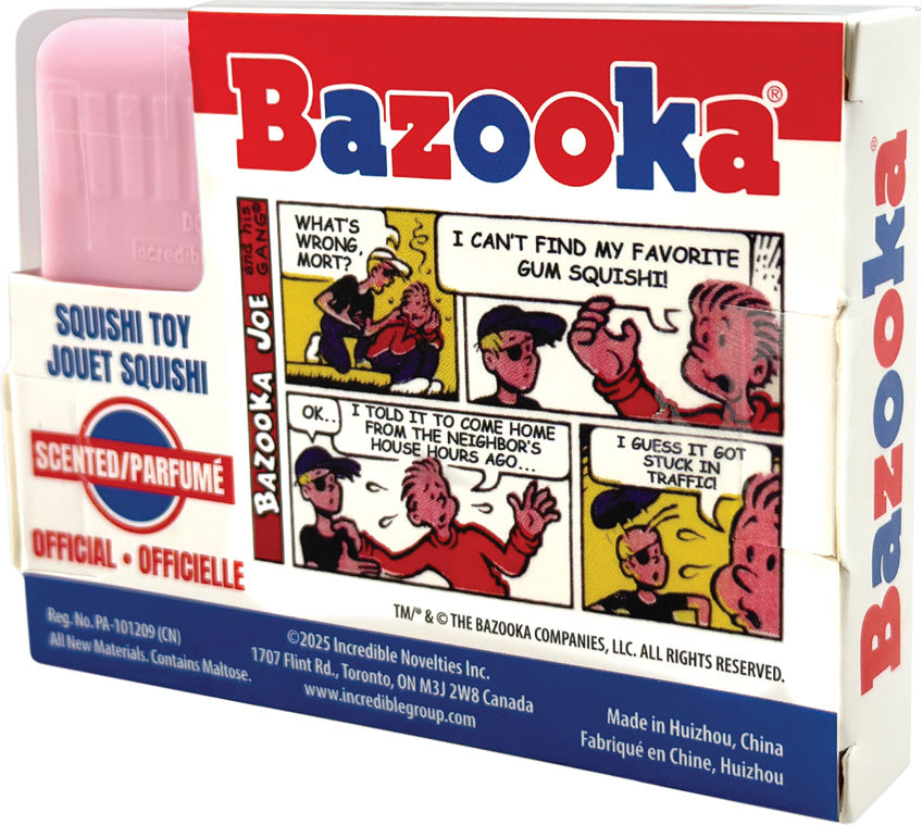 Bazooka Scented Squishi Toy