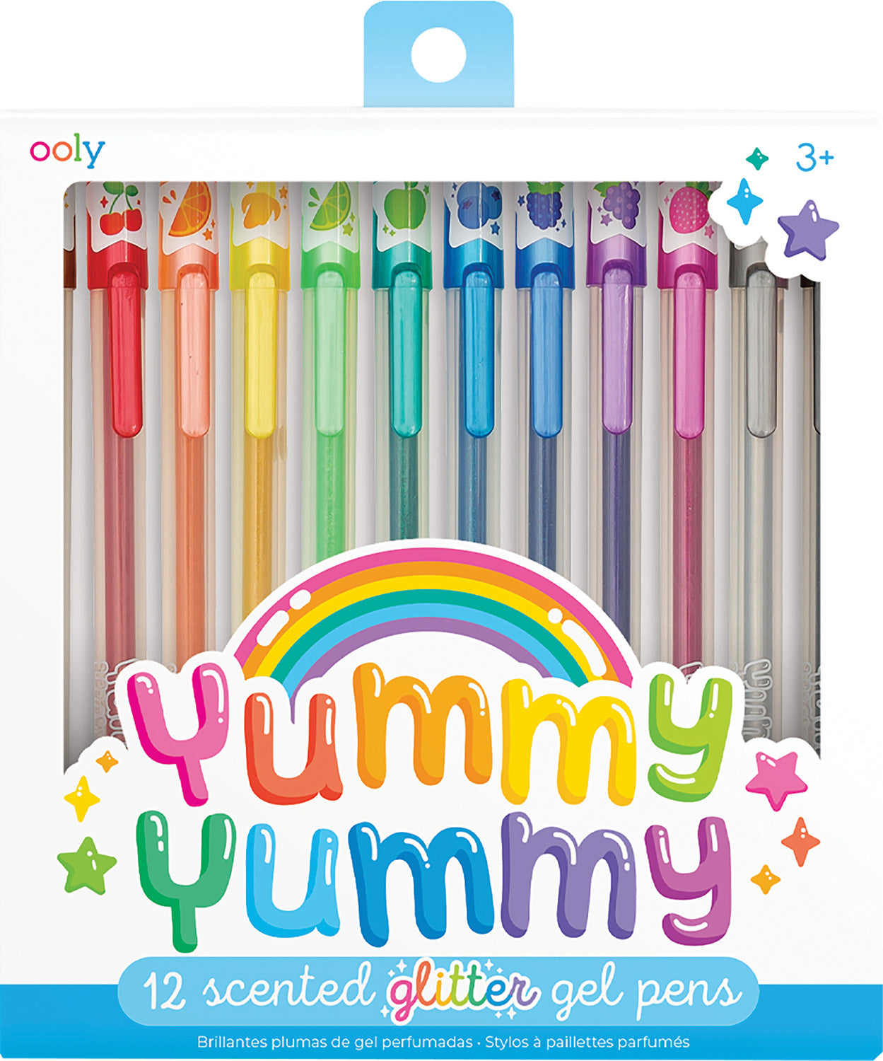 Yummy Yummy Scented Glitter Gel Pens - 12 pk