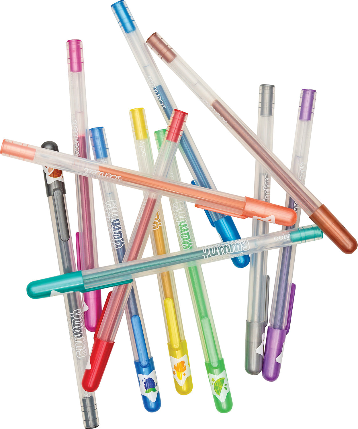 Yummy Yummy Scented Glitter Gel Pens - 12 pk