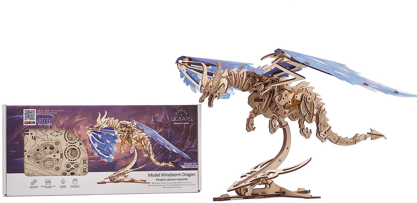 UGears Windstorm Dragon Model Kit