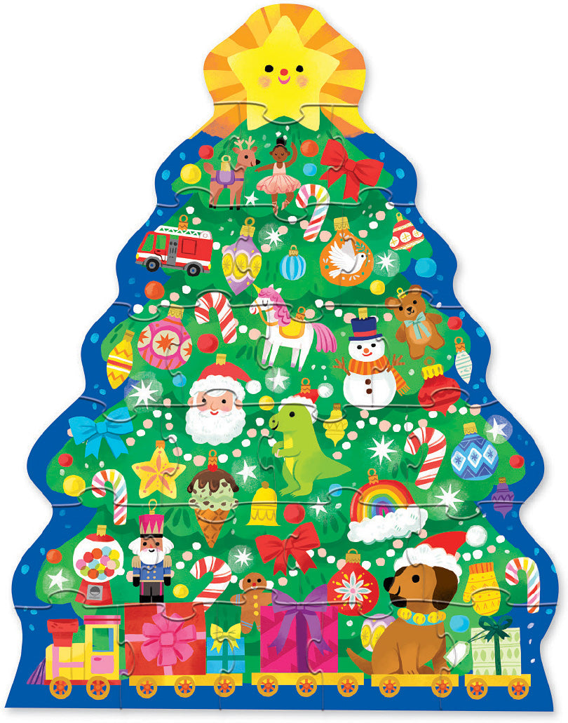 Christmas Tree Puzzle - 24 pc