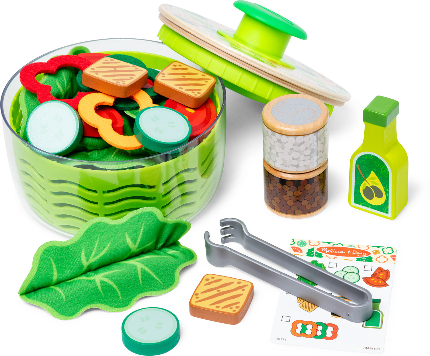 Salad Spinner Play Set