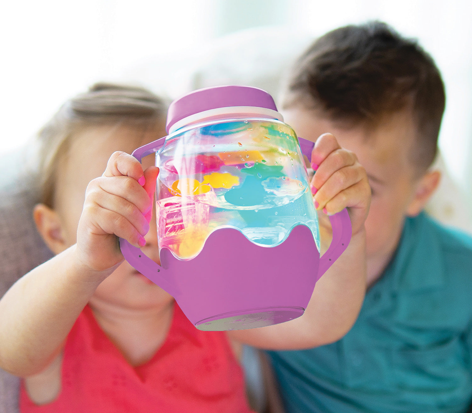 Sensory Play Jar - Purple