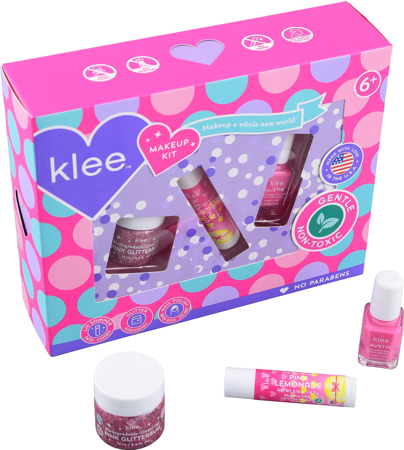 Pink Sugar Swirls Play Makeup Kit