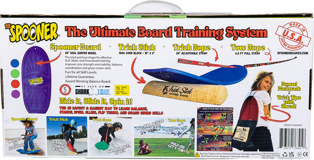 The Spooner Mini Pro Born to Ride Training System 20"