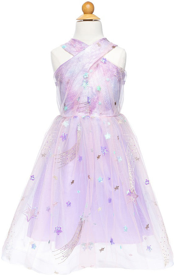 Ombre Eras Dress Lilac/Blue