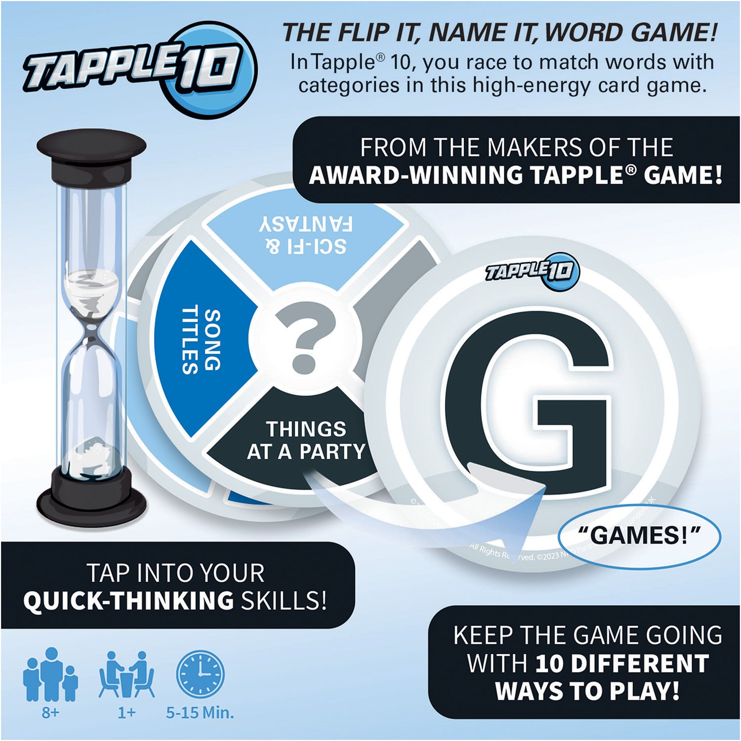 Tapple 10 Card Game