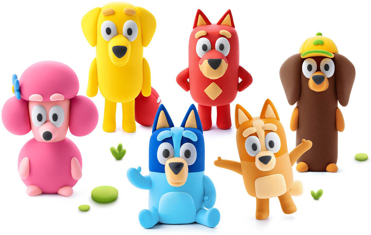 Hey Clay Bluey and Friends