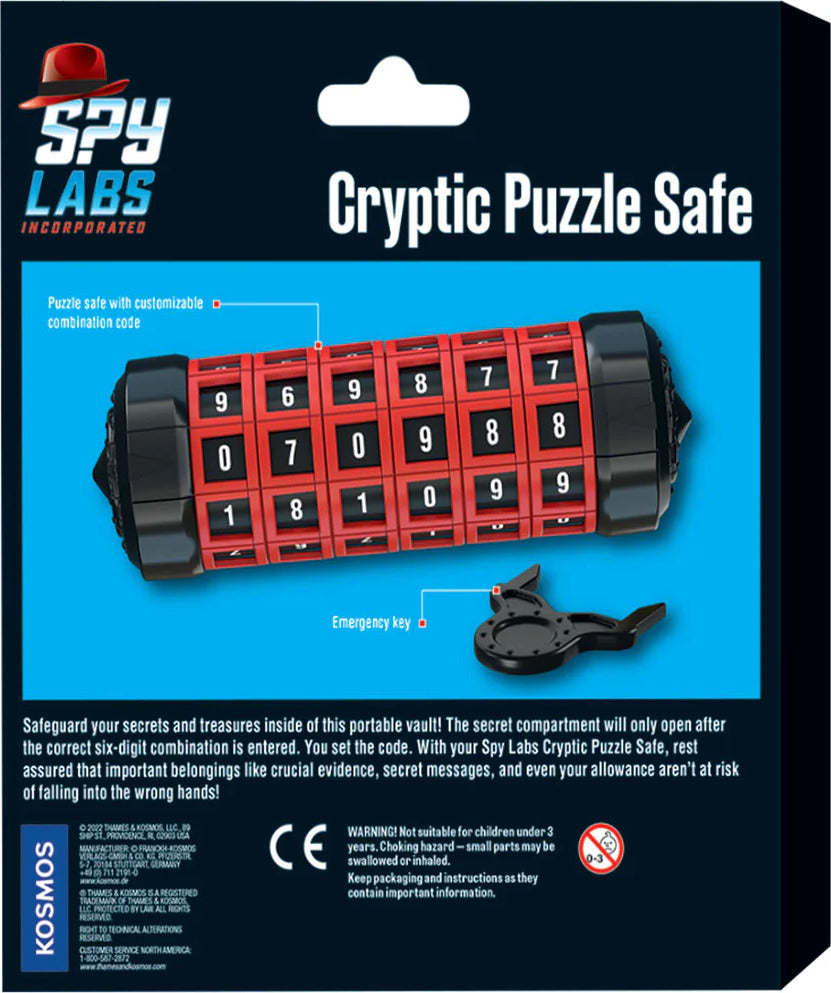 Spy Labs: Cryptic Puzzle Safe