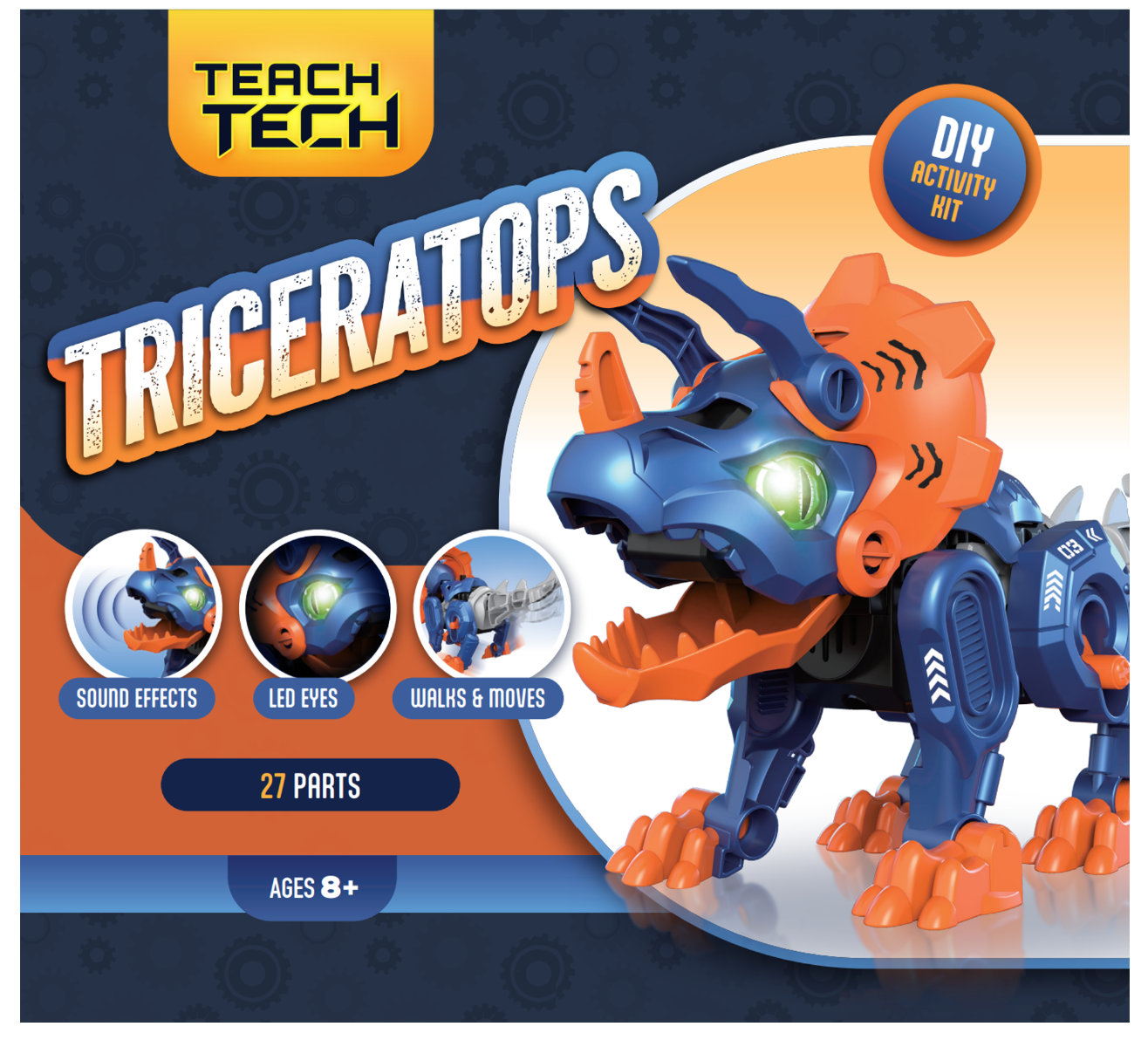 DIY Triceratops Robot