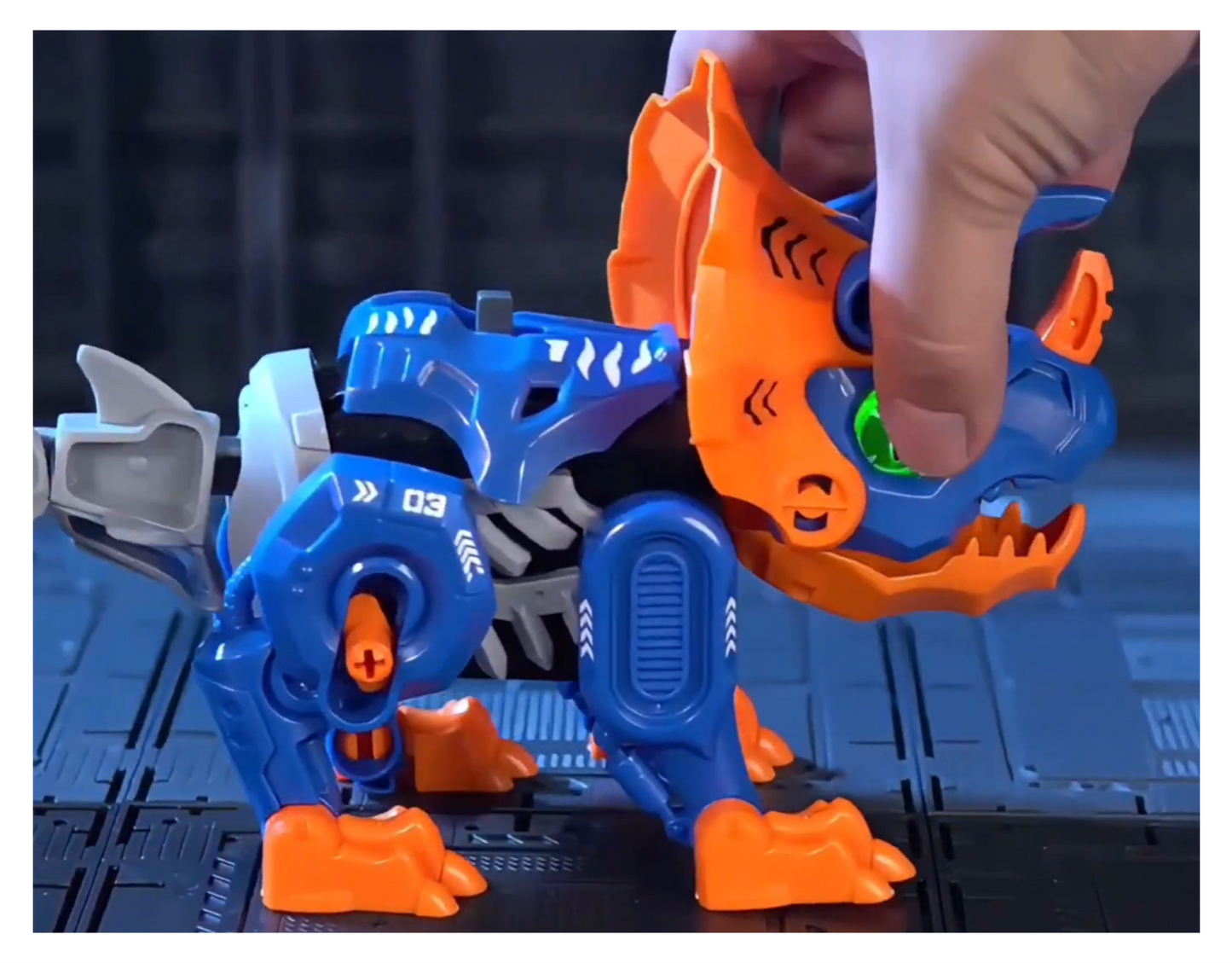 DIY Triceratops Robot