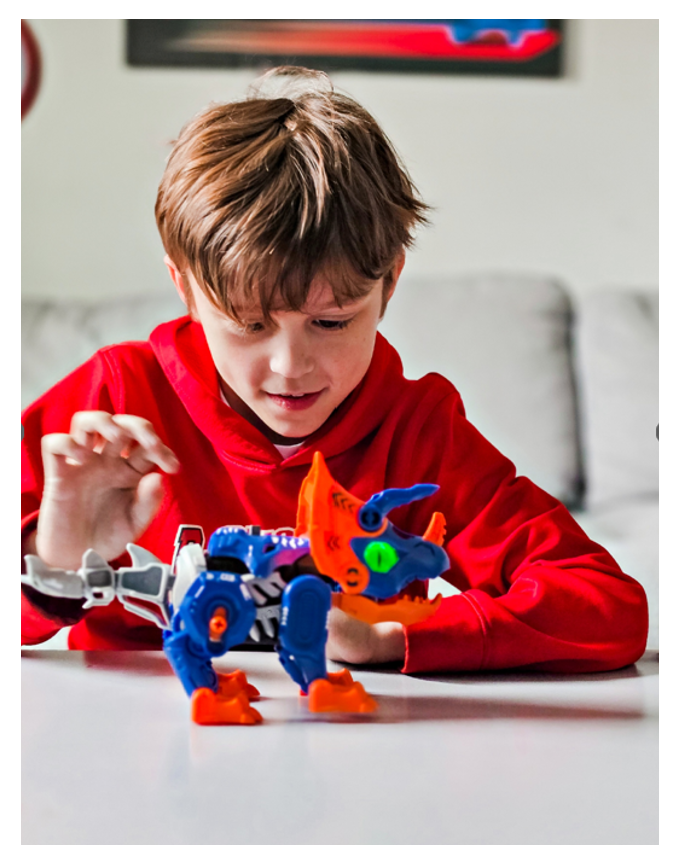 DIY Triceratops Robot