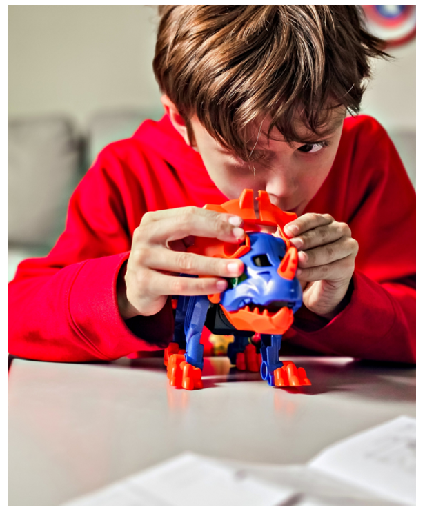 DIY Triceratops Robot