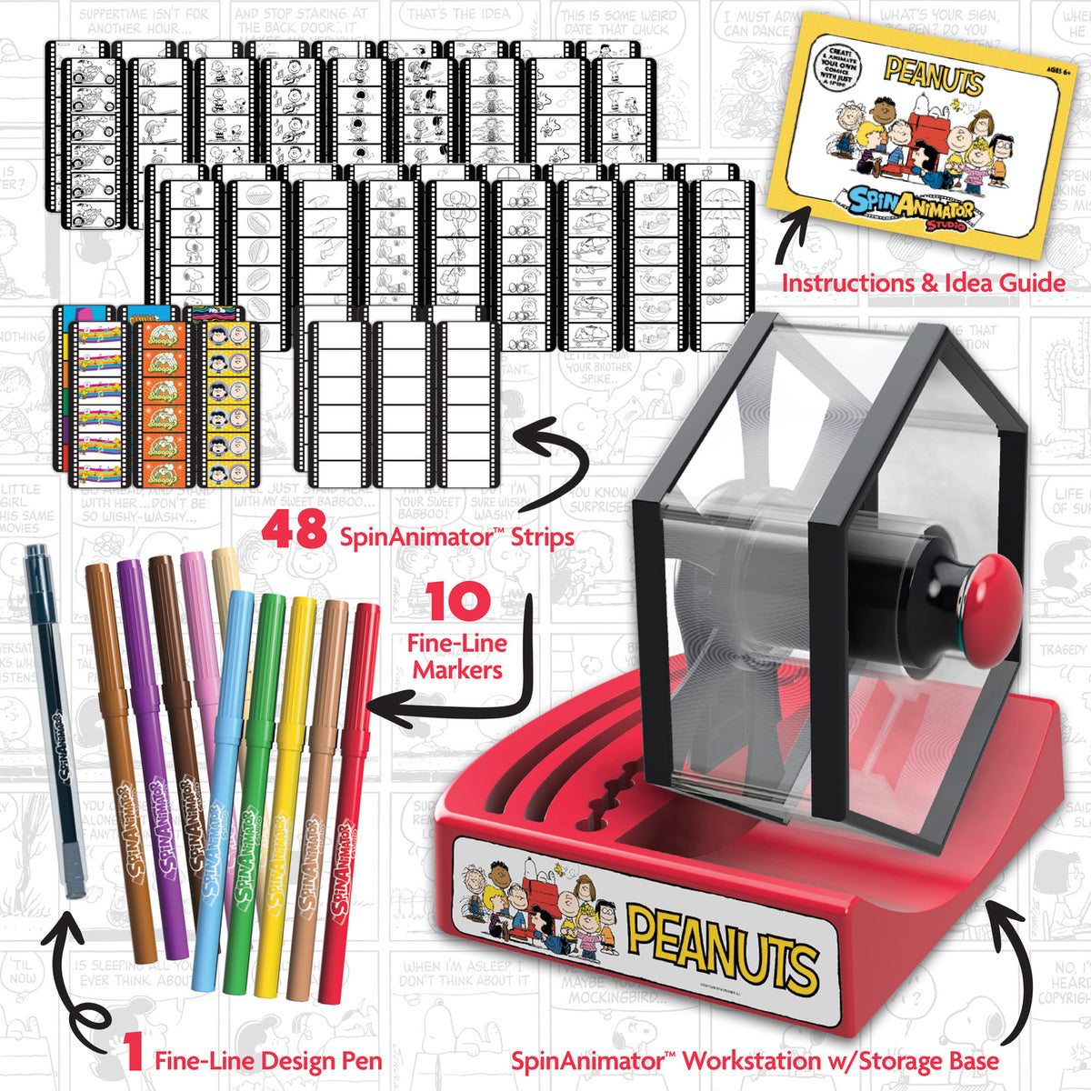 SpinAnimator Studio Peanuts Edition