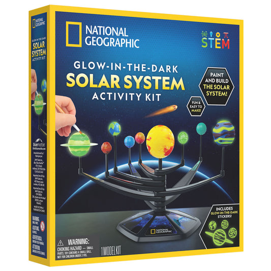 National Geographic Glow in the Dark Solar System Kit