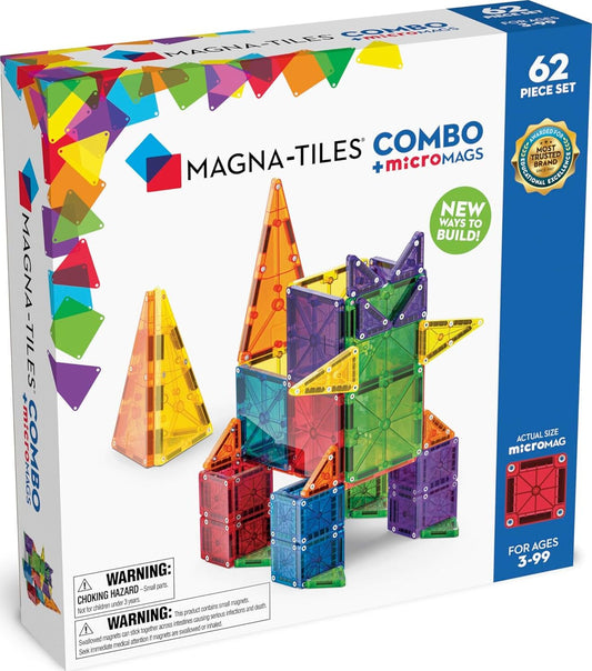 Magna-Tiles Combo 62 Piece Set